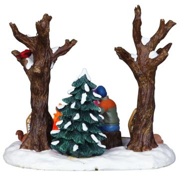 Preview: Lemax Beleuchtetes Lagerfeuer / Lemax Staying Warm 04224